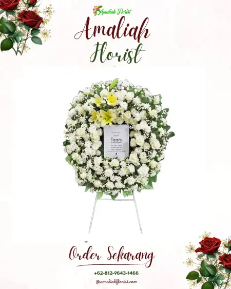 Krans Bunga Duka Tanggulanom